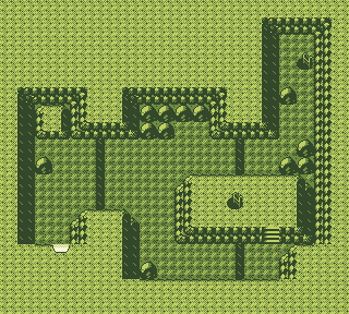 Map guide for the current location