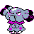 Shiny SNUBBULL sprite