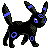 Shiny UMBREON sprite