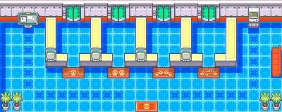 Battle Frontier Battle Tower Lobby map