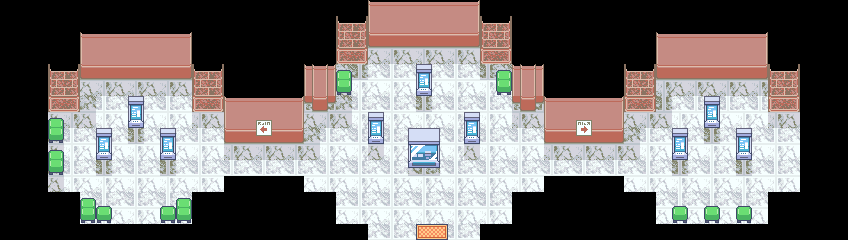 Battle Frontier Ranking Hall map