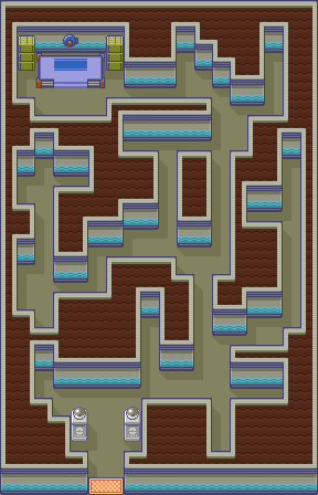 Map guide for the current location