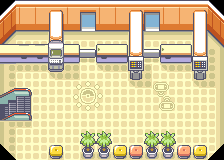 Dewford Town Pokemon Center 2F map