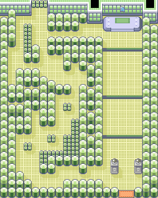 Map guide for the current location