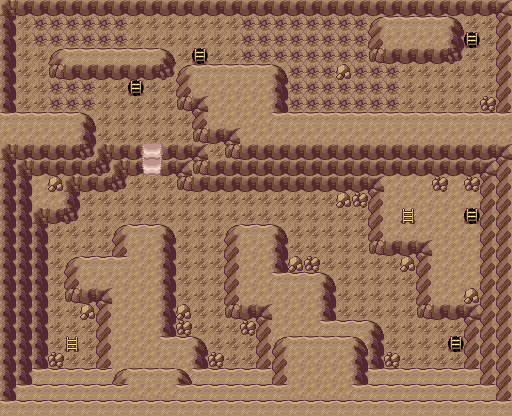 Granite Cave B1F map