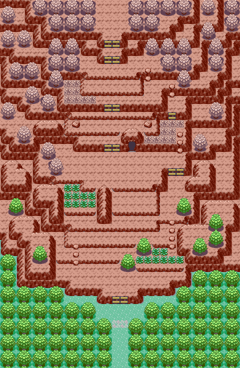 Map guide for the current location