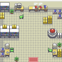 Littleroot Town Professor Birchs Lab map