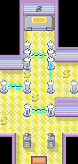 Mauville City Gym map