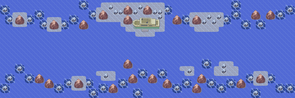 Map guide for the current location