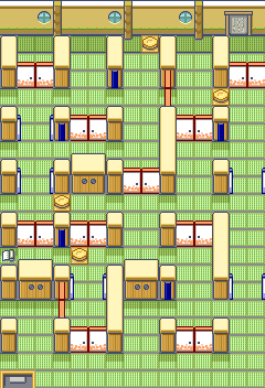 Map guide for the current location