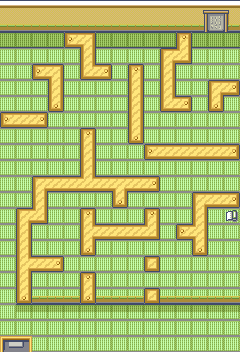 Map guide for the current location