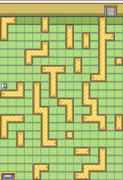 Map guide for the current location