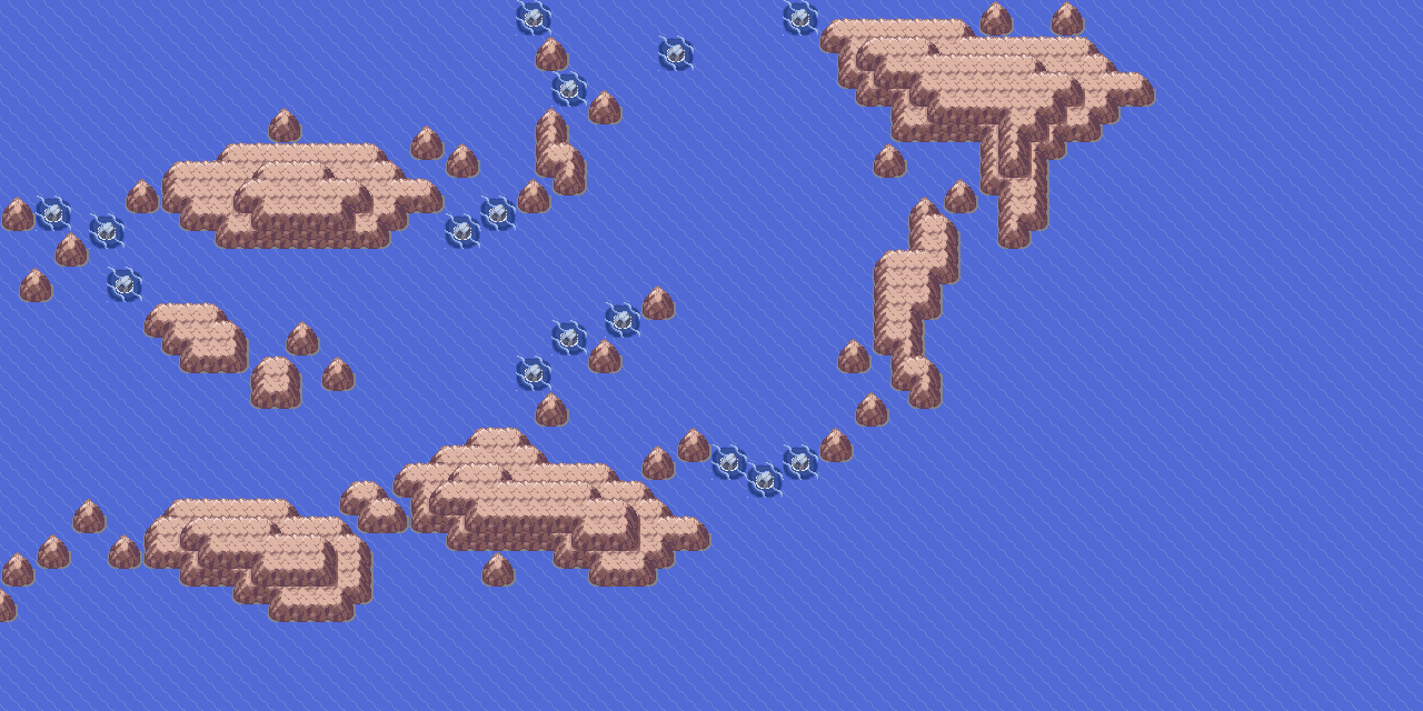 Map guide for the current location