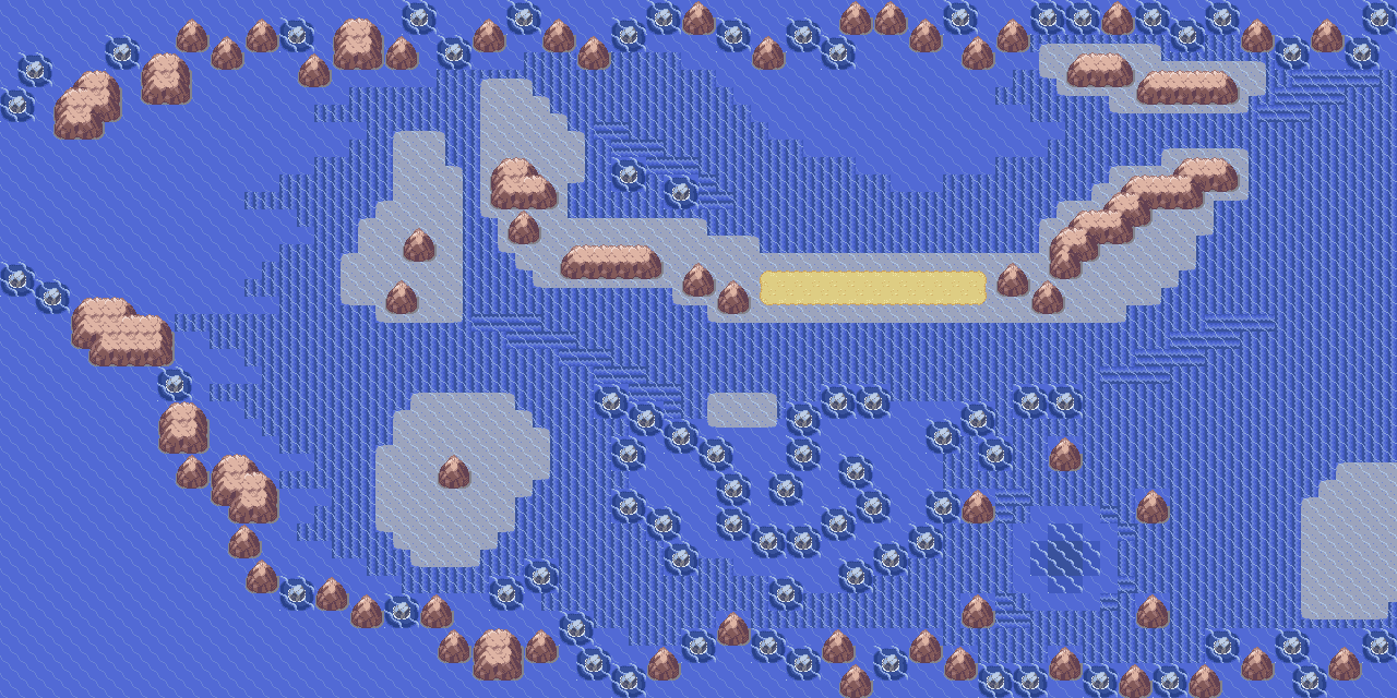 Map guide for the current location