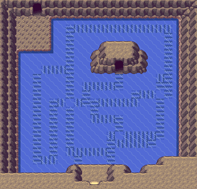 Map guide for the current location