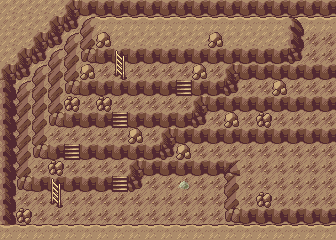 Shoal Cave Low Tide Stairs Room map