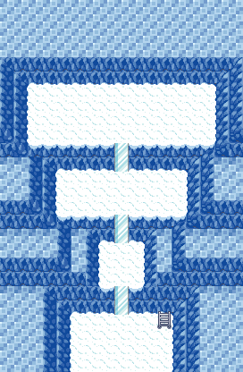 Sootopolis City Gym B1F map