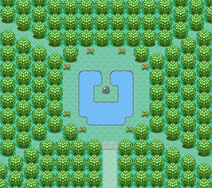 Map guide for the current location