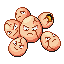 Exeggcute sprite