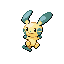 Shiny Minun sprite