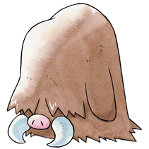 Piloswine artwork