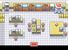 Cinnabar Island Pokemon Lab Experiment Room map