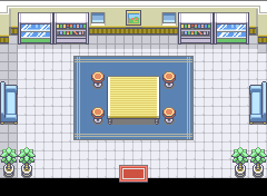 Cinnabar Island Pokemon Lab Lounge map