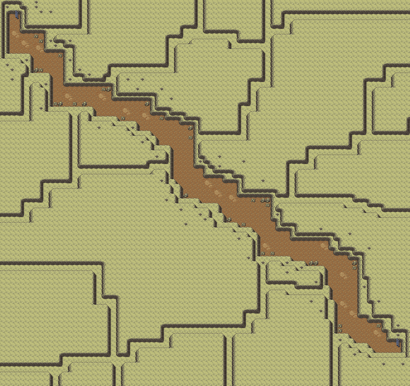 Map guide for the current location