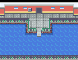 Map guide for the current location
