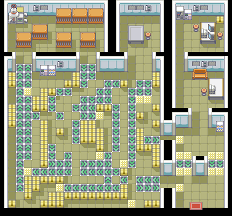 Five Island Rocket Warehouse map