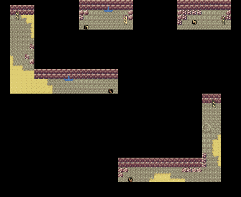 Mt. Moon B1F map