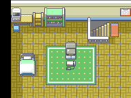Pallet Town Players House 2F map