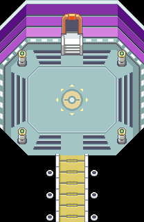 Map guide for the current location
