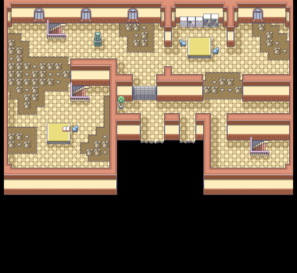 Map guide for the current location