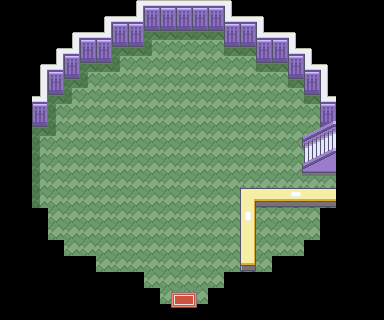 Map guide for the current location