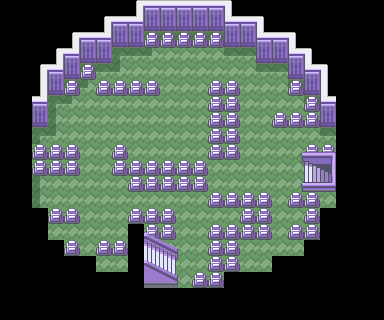 Pokemon Tower 6F map