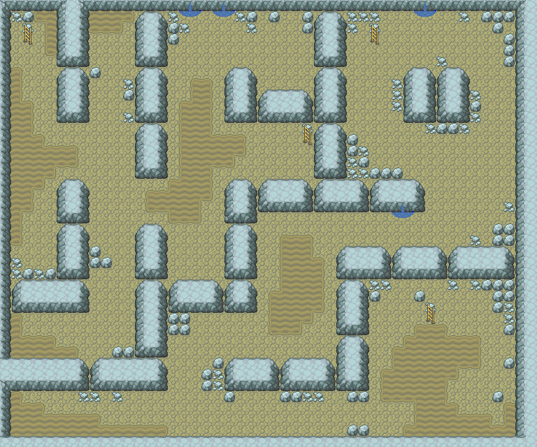 Map guide for the current location