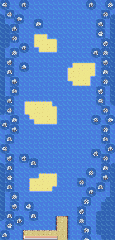 Map guide for the current location