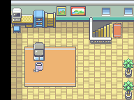 Saffron City Copycats House 2F map