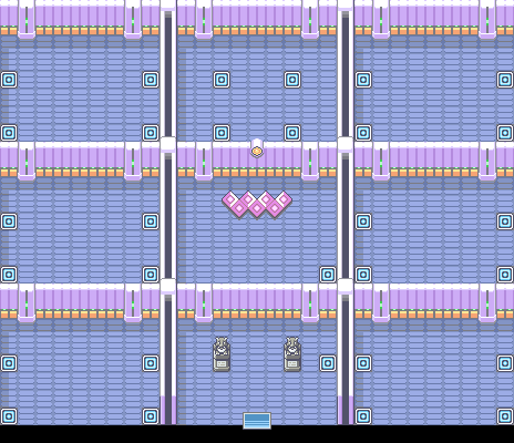 Saffron City Gym map
