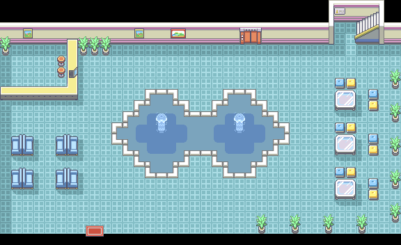 Silph Co 1F map