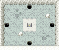 Map guide for the current location
