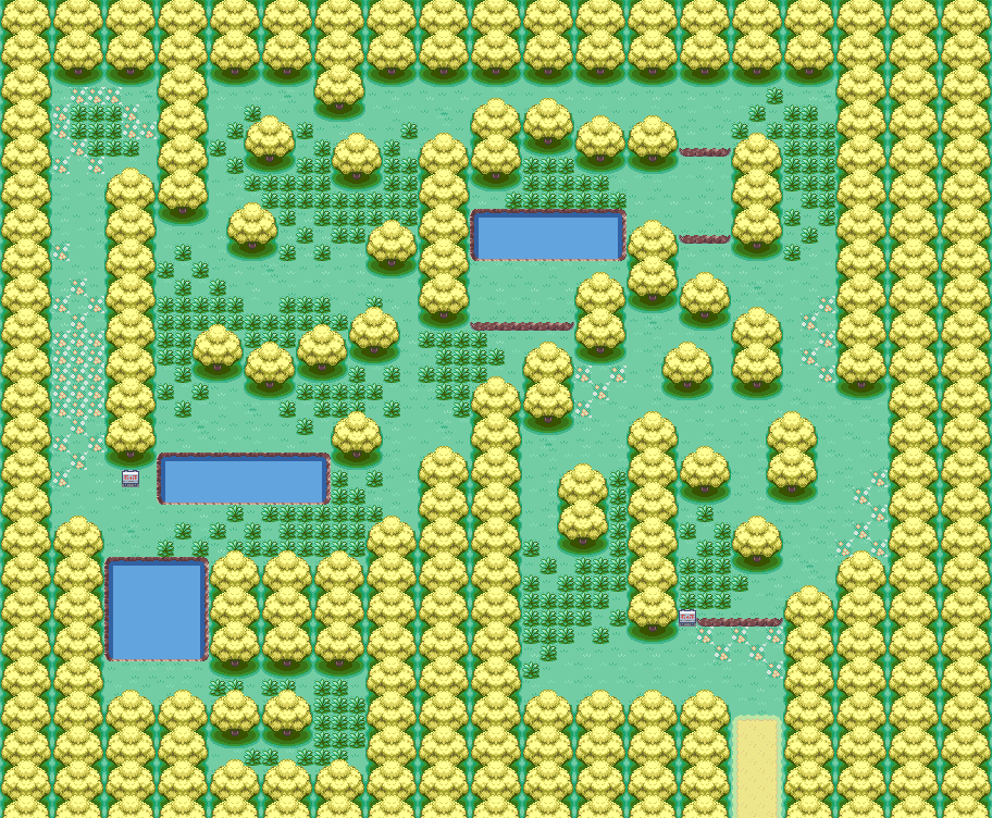 Three Island Berry Forest map
