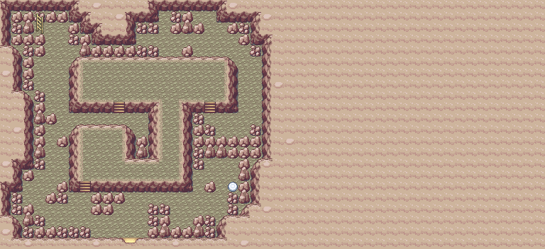 Victory Road 1F map