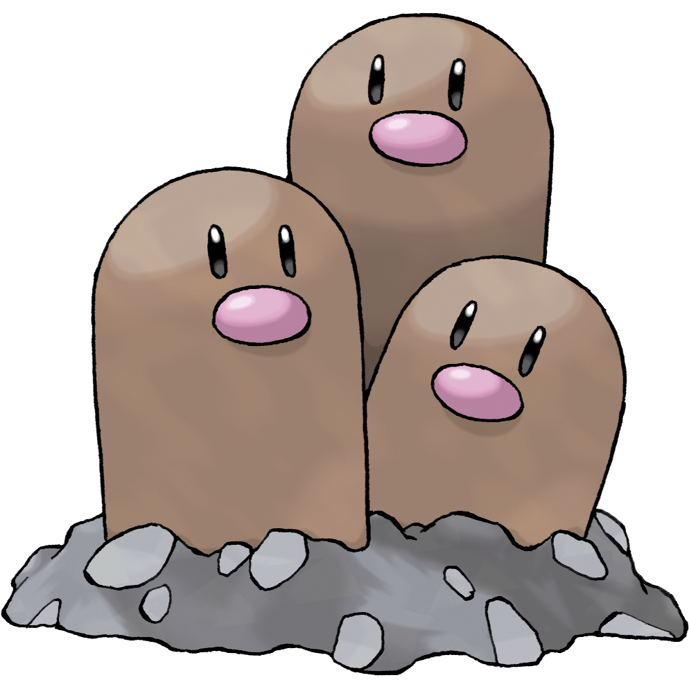 Dugtrio artwork
