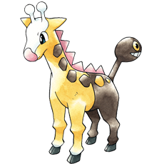 Girafarig artwork