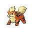 Growlithe sprite