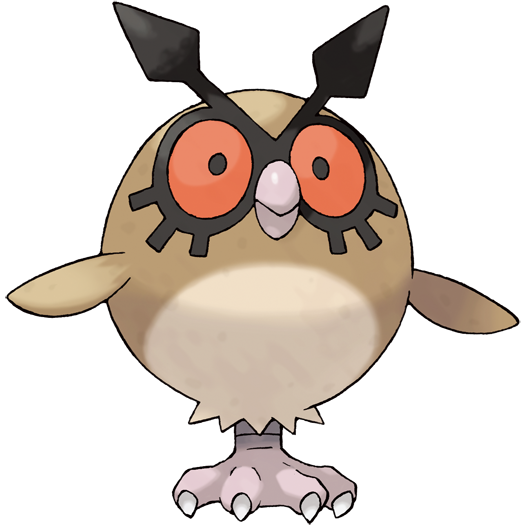 Hoothoot artwork