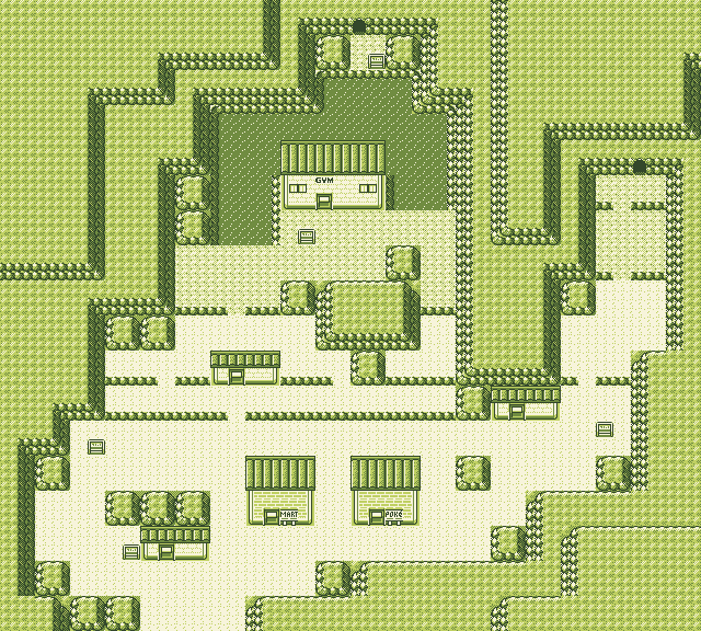 Map guide for the current location