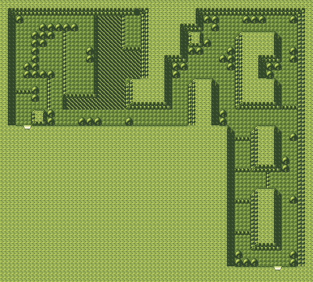 Map guide for the current location